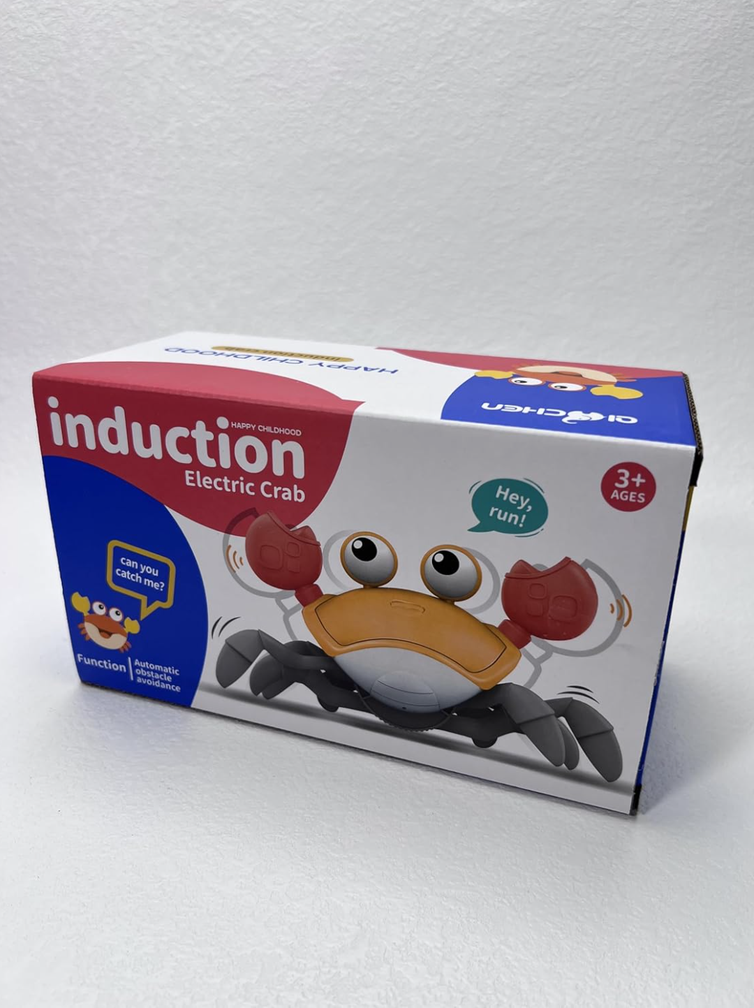 Crawling Rechargeable Crab Toy for Kids – Dancing Crawling Baby Toys, Electronic Walking Moving Toys for Babies Infant Toddlers Fun Play Interactive Early Learning Educational Toys