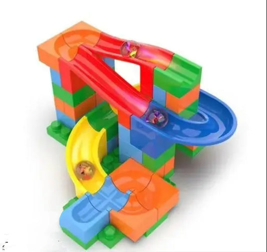 69 track maze toy bricks