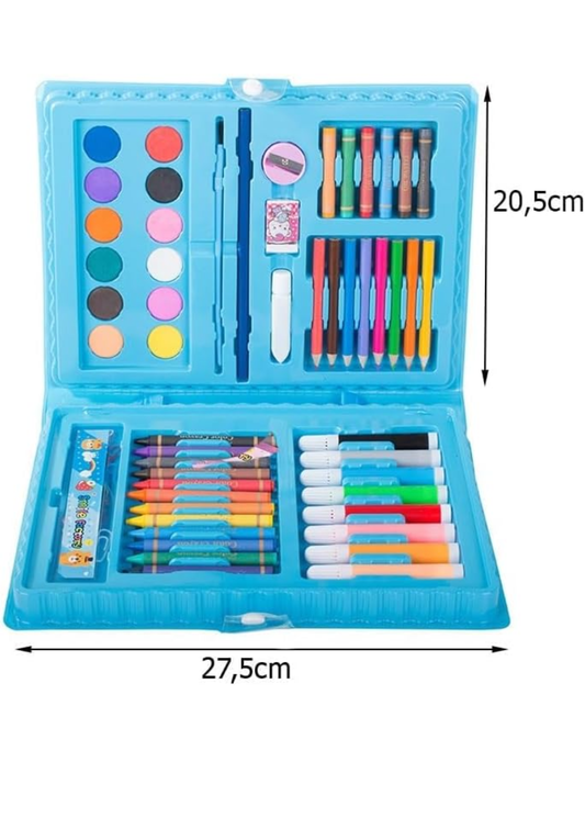 68-Piece Painting Supplies Set for Kids - Complete Art Kit for Budding Artists
