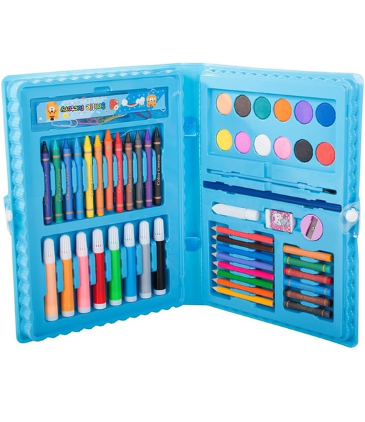 68-Piece Painting Supplies Set for Kids - Complete Art Kit for Budding Artists